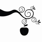 The apple tree - wallsticker