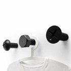 Screw collection - knage (sort)