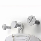 Screw collection - knage (hvid)