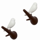 Hook Sparrow knager - s�t med 2 stk. (hvid/brun)