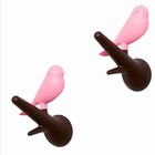 Hook Sparrow knager - s�t med 2 stk. (pink/brun)