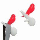 Hook Sparrow knage - s�t med 2 stk. (r�d/hvid)