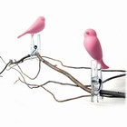 Peg Sparrow pink - klemmer 6 stk.