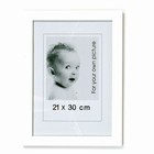 Hvide fotorammer - 21x30 cm (3 stk.)