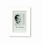 Hvid fotoramme - 10x15 cm