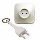 Unplug - n�glering (hvid)