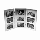 Tredelt fotorammer til 9 billeder