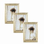 Fotorammer med guld kant - 21x30 cm (3 stk.)