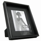 Fotoramme i sort l�der - 13x18 cm