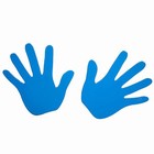 Hands knager - bl� (s�t med 2 stk.)