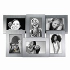Fotoramme til 6 billeder - alu