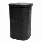 Vasket�jskurv i l�der - sort