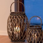 Lanterne med glas - large