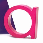 Bogstav a - pink