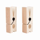 K�mpe tr� klemmer - 2 stk
