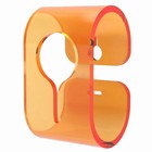 B-Hooked knager i orange akryl