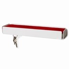 N�gleholder i hvid metal