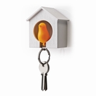 Qualy n�gleholder med fugl - orange