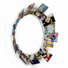 Rund smart foto holder