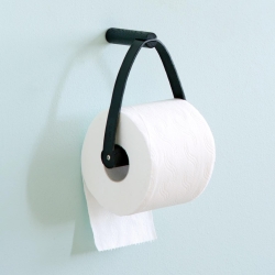 Toilet Paper holder i sort - By Wirth