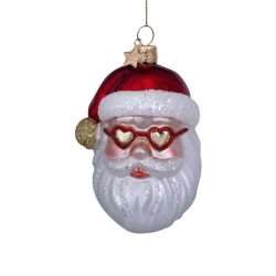 Vondels ophng - julemand med hjertebriller