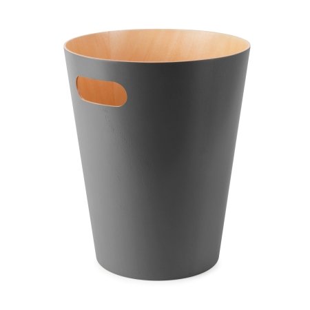 Woodrow papirkurv i grå træ designer papirkurv fra umbra Sjov papirkurv