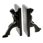 Bookends leaning