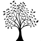 Tree for two - wallstickers