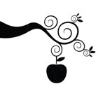 The apple tree - wallsticker