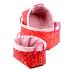 Kurves�t 3 stk. - pink