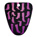 Boot support - sort med pink st�vle (Tica)
