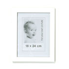 Hvid fotoramme - 18x24 cm