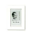 Hvid fotoramme - 10x15 cm