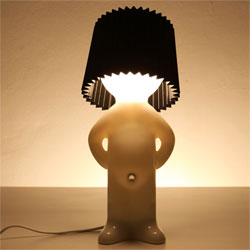 Mr. P lampe one man shy - sort sk�rm