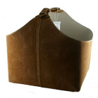 Br�ndekurv - cognac ruskind