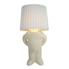 Mr. P lampe - one man shy (hvid)
