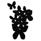 Sommerfugle d�rm�tter - sort