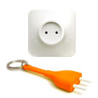 Unplug - n�glering (orange)