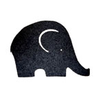 D�rm�tte - sort elefant