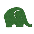 D�rm�tte - gr�n elefant