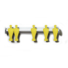 Offside knager�kke - gule spillere