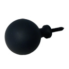 Sort rund knage / knop