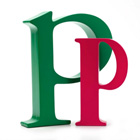 Bogstav p - gr�n