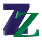Bogstav z - gr�n