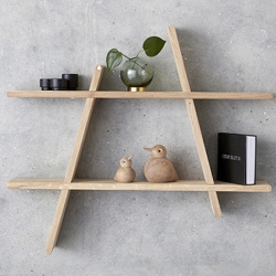 A-shelf hylder i egetr - large