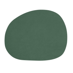 Billede af RAW dækkeservietter grøn læder - 6 stk hos Fenomen