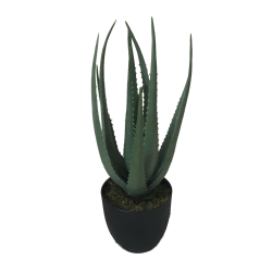 Se Aloe vera kunstik plante - 58 cm hos Fenomen