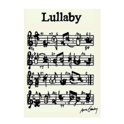 Billede af Lullaby plakat
