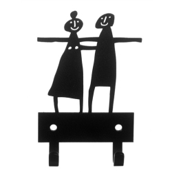 Billede af Couple Hanger knagerække - sort