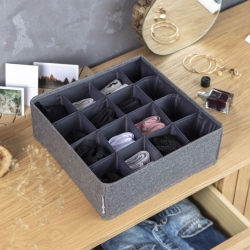 Billede af Bigso Box drawer organizer 16 rum - grå